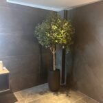 Artificial Olive XLarge in Fiber Matte Pot
