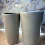 Fly Ash Beige Ceramic Pot