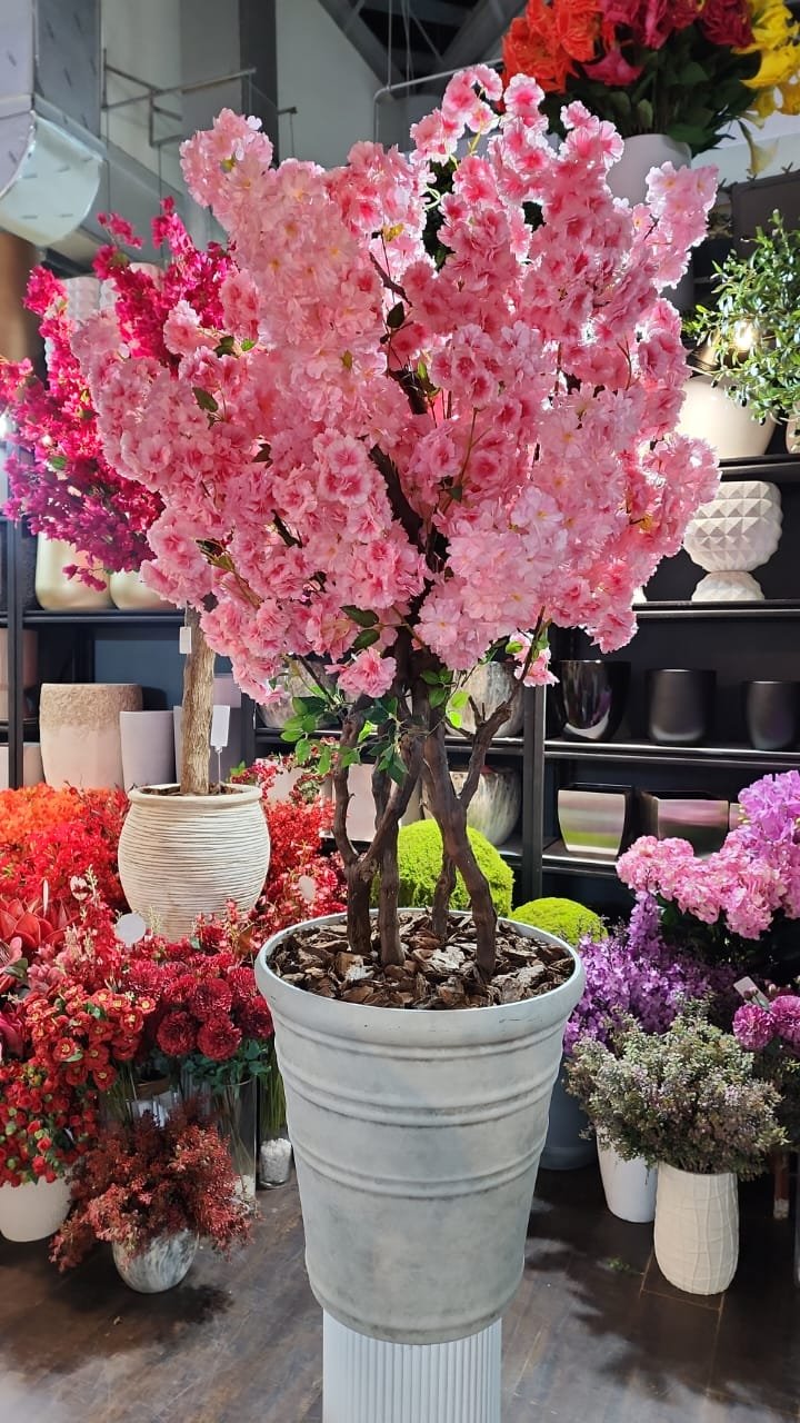 Artificial_Cherry_Blossom_Pink_Super_Large_Tree_Plants_UAE.jpg Artificial Cherry Blossom Pink Super Large Tree Plants UAE - Image 1