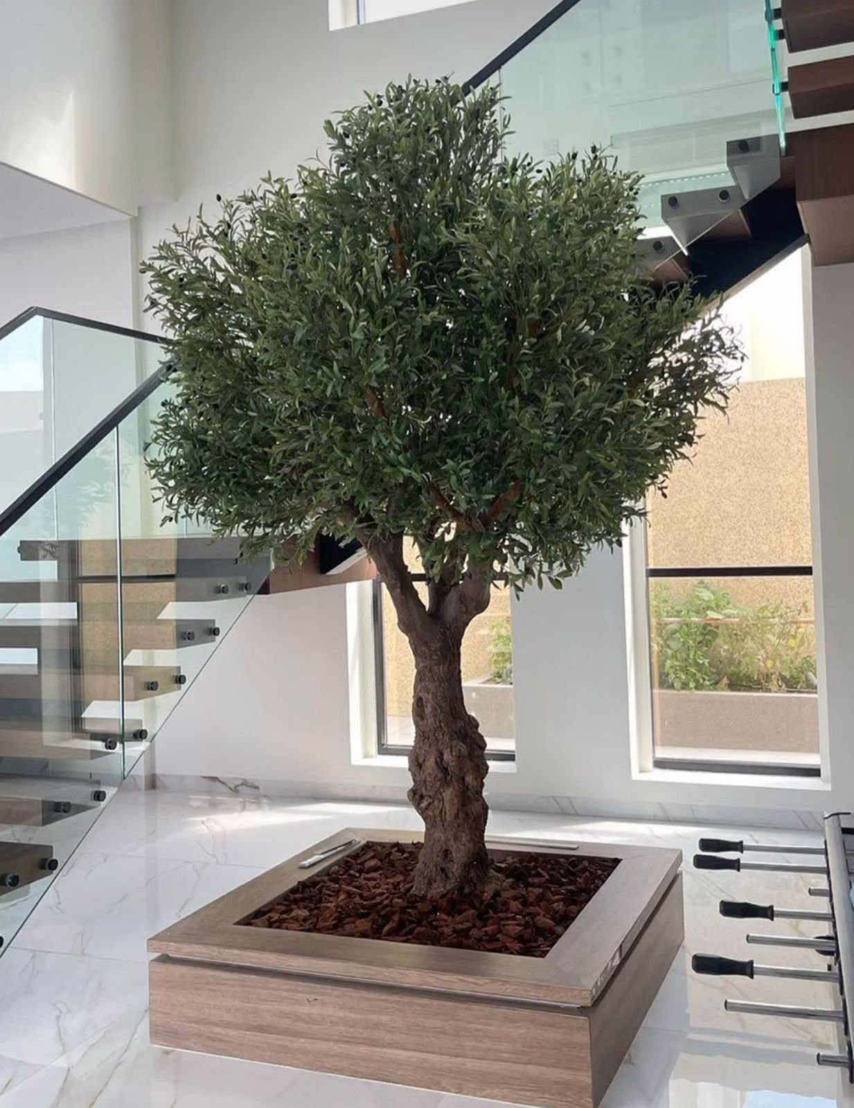 Artificial_Olive_XLarge_2.5m_to_3m_Plants_UAE.jpg Artificial Olive XLarge 2.5m to 3m Plants UAE - Image 1