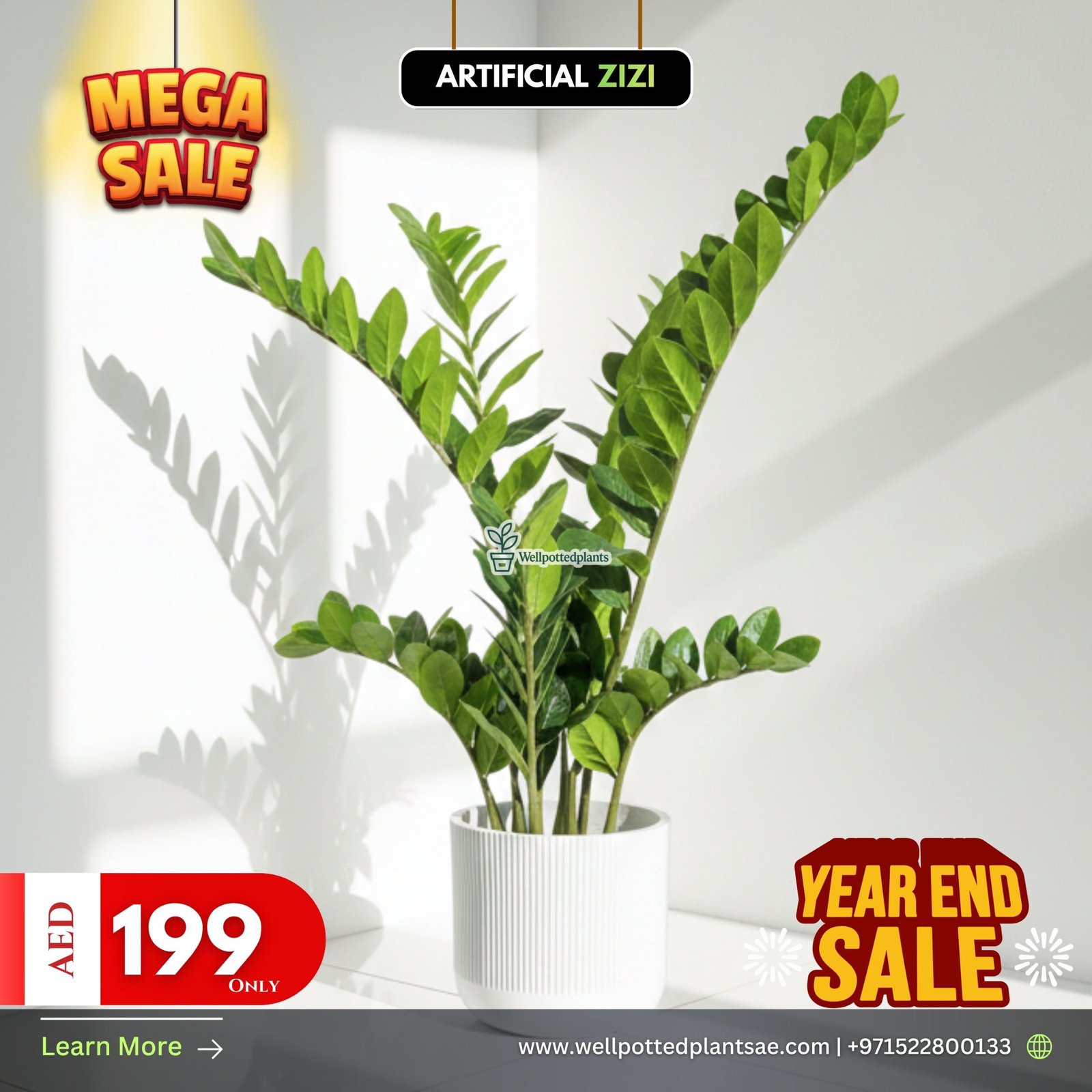 CB0E6F0A-E266-4E2B-9028-C76D631F5D8E.jpg Mega Sale Artificial Zizi Plant Dubai - Image 1