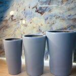 Concrete Grey Ceramic Pot Long in UAE