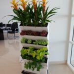 Vertical Garden with Plants