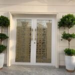 Triple Head Ficus in Marble Each