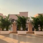 Outdoor Big Natural Areca in Fiber Glass New Privacy Plant