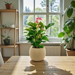 Anthurium Pink (Flamingo flower) - Image 3