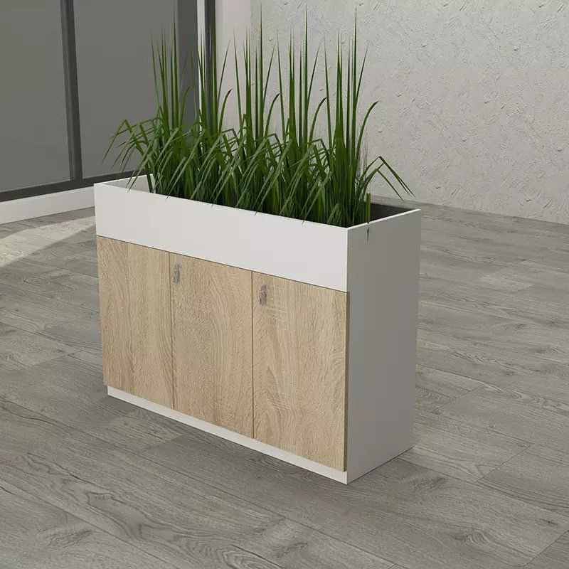 rn-image_picker_lib_temp_58ec8479-29ec-421e-a0e8-b382eafeb0f4.jpg Office Cabinet White L100xW40xH100 - Image 1